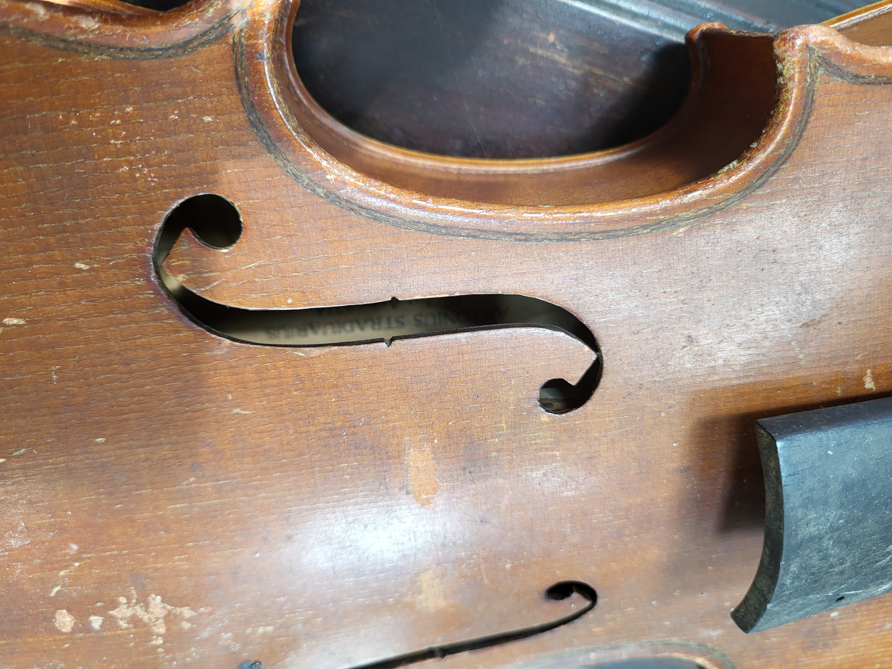 Old broken store violins for sale